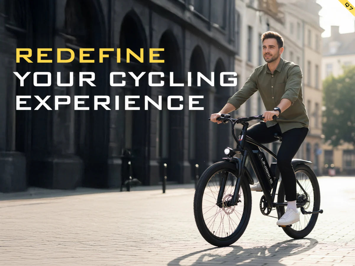 Q7 Electric Bicycle | 400W | 36V 10Ah | 7-speed Shimano