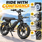 V8Max 250W fat tire mountain EBike for adult