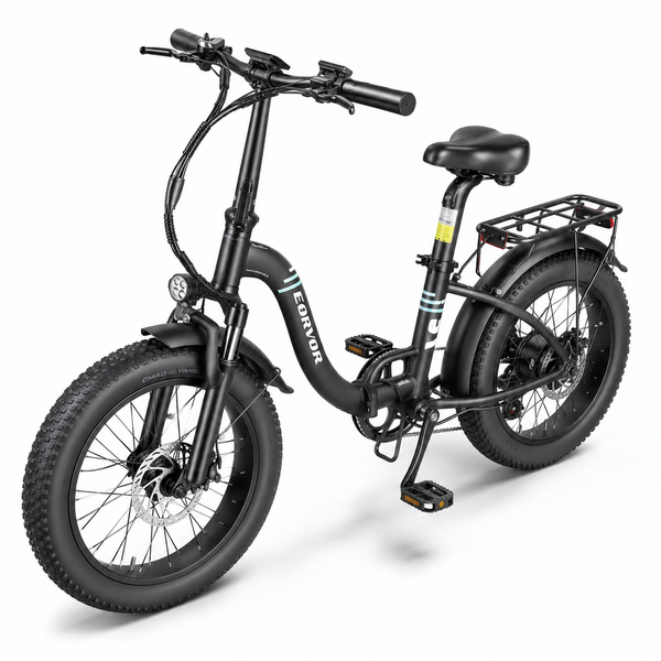S1 E-Bike  250W Motor   36V 10.4Ah Battery 20" Fat Tires   Shimano 7-Speed