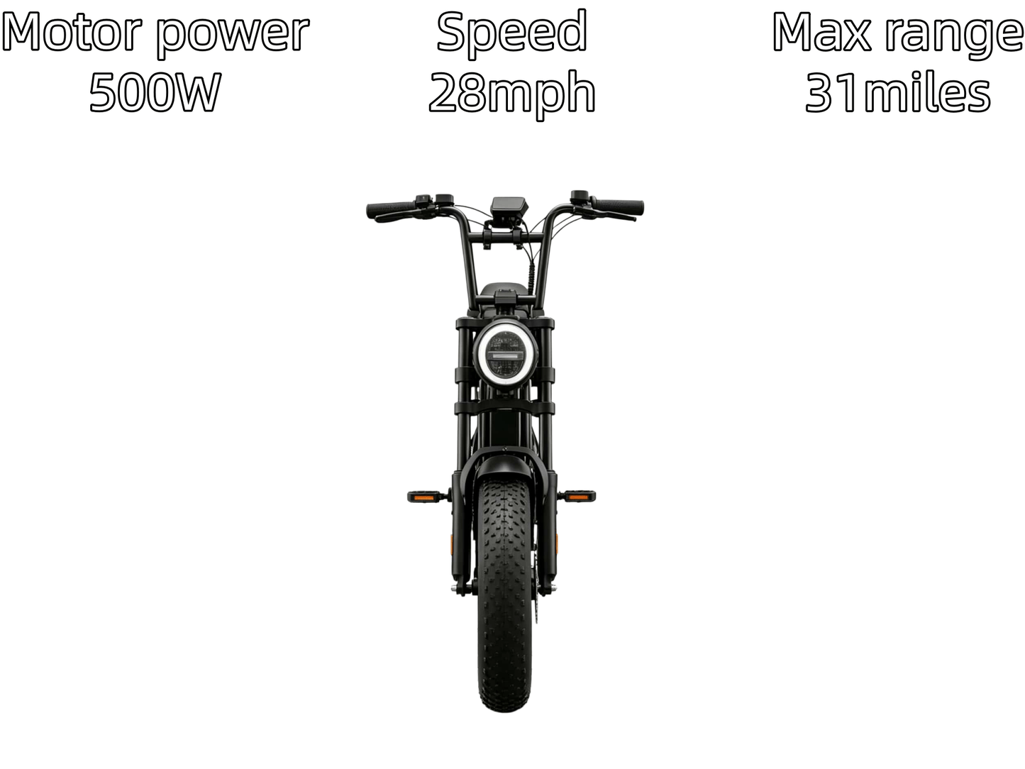 T16|Electric bicycle|500W motor|31miles|28mph