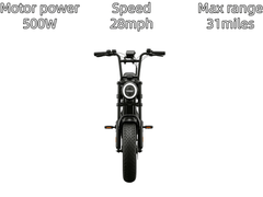 T16|Electric bicycle|500W motor|31miles|28mph