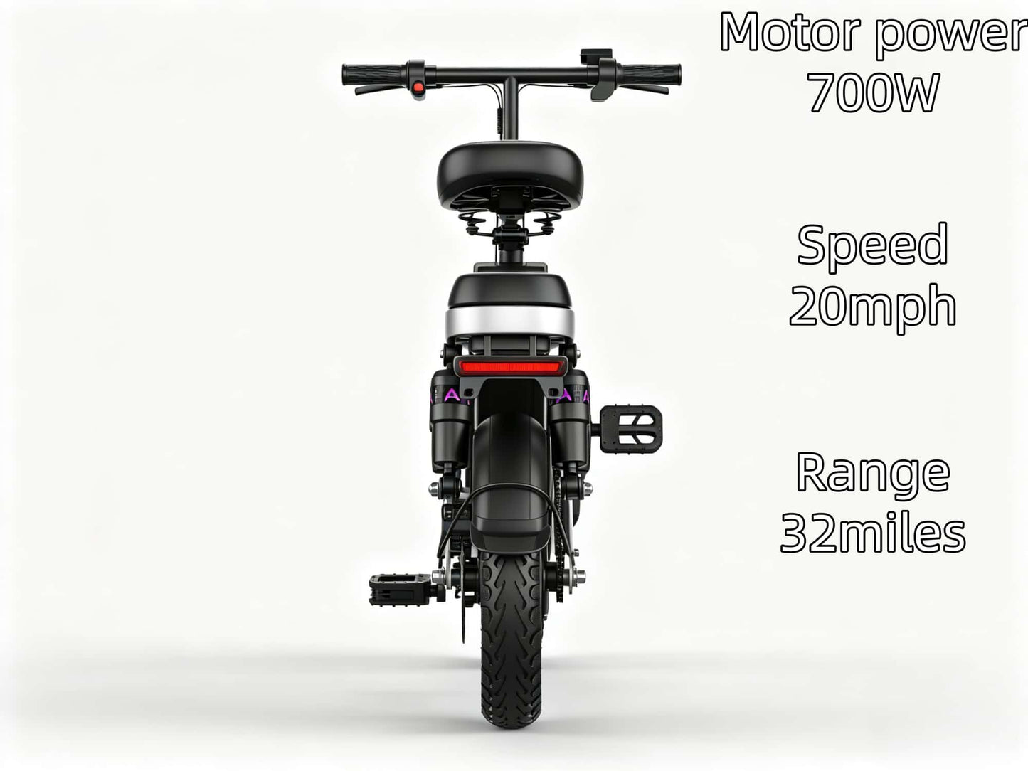 GS5|Folding e-bike|700W motor|32miles|20mph|