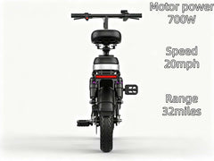 GS5|Folding e-bike|700W motor|32miles|20mph|