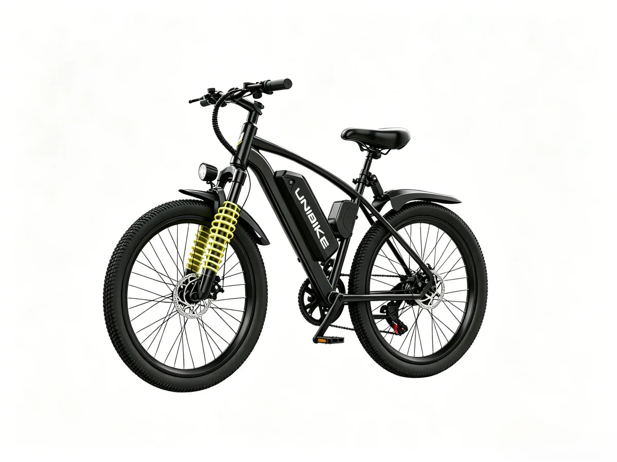 Q7 Electric Bicycle | 400W | 36V 10Ah | 7-speed Shimano
