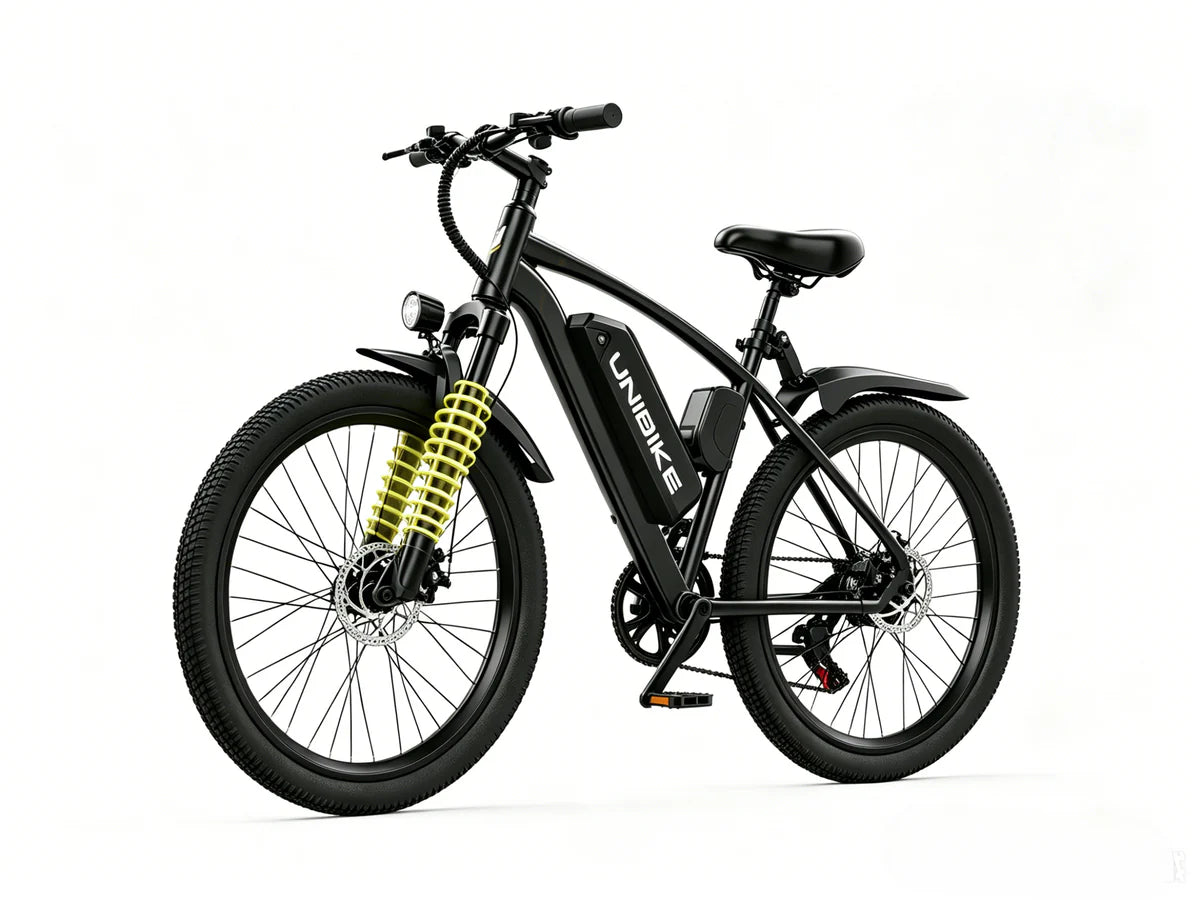 Q7 Electric Bicycle | 400W | 36V 10Ah | 7-speed Shimano
