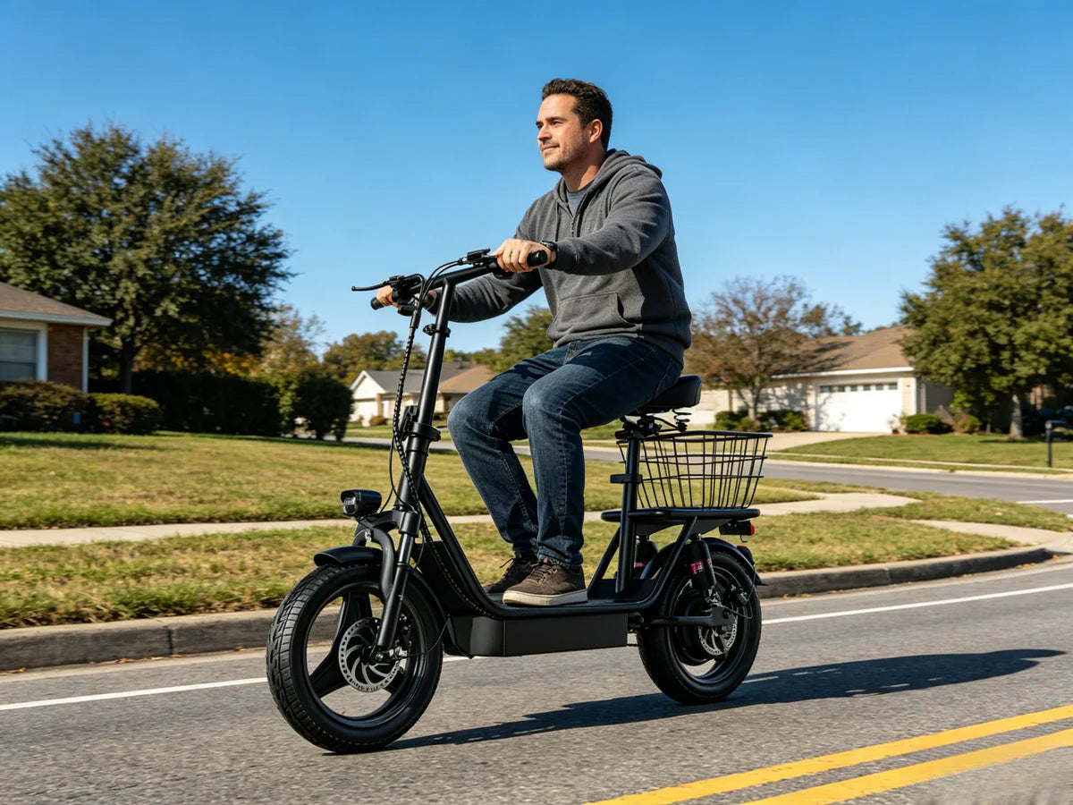 K8 | 500W | 48V 10.4AH | 30miles | 20MPH