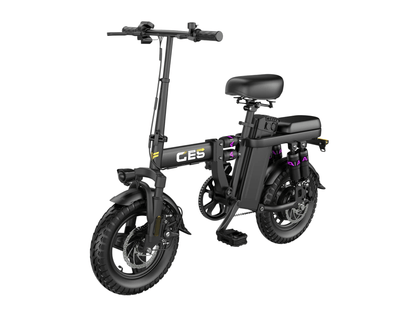 GE5|Folding e-bike|500W motor|360lbs load capacity|