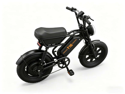 T16|Electric bicycle|500W motor|31miles|28mph