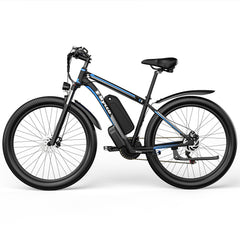 E8 Electric Mountain Bike – 750W Motor, 48V 17.5Ah Removable Battery, 29" E-MTB