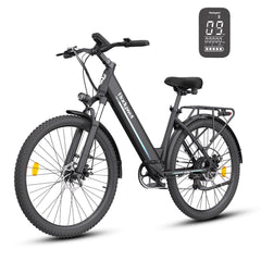 Bodywel A26 26'' City Electric Bike, Electric Bicycle with 36V 13.5Ah Removable Battery