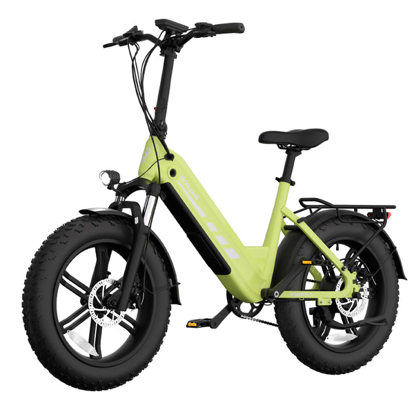 Bodywel F20Pro Adult Electric Bike, 26 x 4 Fat Mountain E Bike All Terrain Battery
