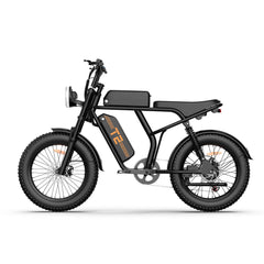 T2 48V 15.6Ah Battery, 500W Motor, Shimano 7-Speed, 45KM/H