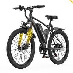 Q7 E-Bike  250W Motor  75 km Range  36V 10Ah Battery  Shimano 7-Speed