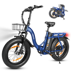 D202 Folding E-Bike – 100 km Range, 25 km/h, Folds to 61×85 cm, StVZO Certified