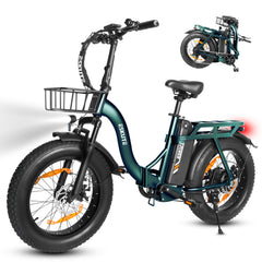 D202 Folding E-Bike – 100 km Range, 25 km/h, Folds to 61×85 cm, StVZO Certified