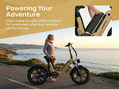 EF1 |E-bike |750W motor| 48V/22.5AH | 32 Mph |