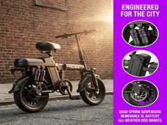GS5|Folding e-bike|700W motor|32miles|20mph|
