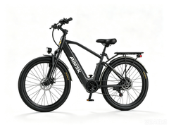 GT900-26 Adult Dual Suspension Electric Mountain Bike, 240W Peak Brushless Motor