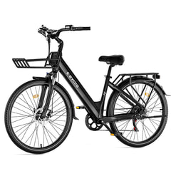 V1 Electric City Bike – 250W Motor  36V 15.6Ah Battery Long Range Commuter E-Bike