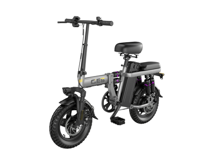 GE5|Folding e-bike|500W motor|360lbs load capacity|