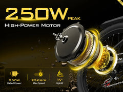 Q7 Electric Bicycle | 400W | 36V 10Ah | 7-speed Shimano