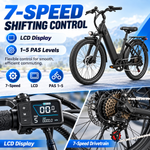 SU7 350-W-Elektrofahrrad für Erwachsene