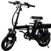 Foldable Electric Bike for Adults, 800W Peak Motor