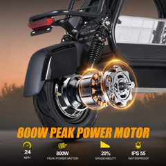 EP800 Electric Bike – 800W , 48V 20Ah , 14" Tyres