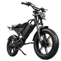 DK400Max Fat Tire Electric Bike – 250W Motor, 72 km Long Range