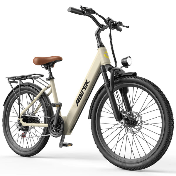 SU7-24 Electric City Bike for Adults, 400W Motor(PEEK 748W)