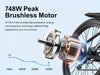 Aairsk GT300-26 Adult Electric Mountain Bike, Equipped with A 748W