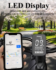 D6 electric bike for adults, 48V15Ah battery, 26×4.0" fat tires.