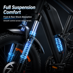 K10 Fat tire Mountain E-Bikes