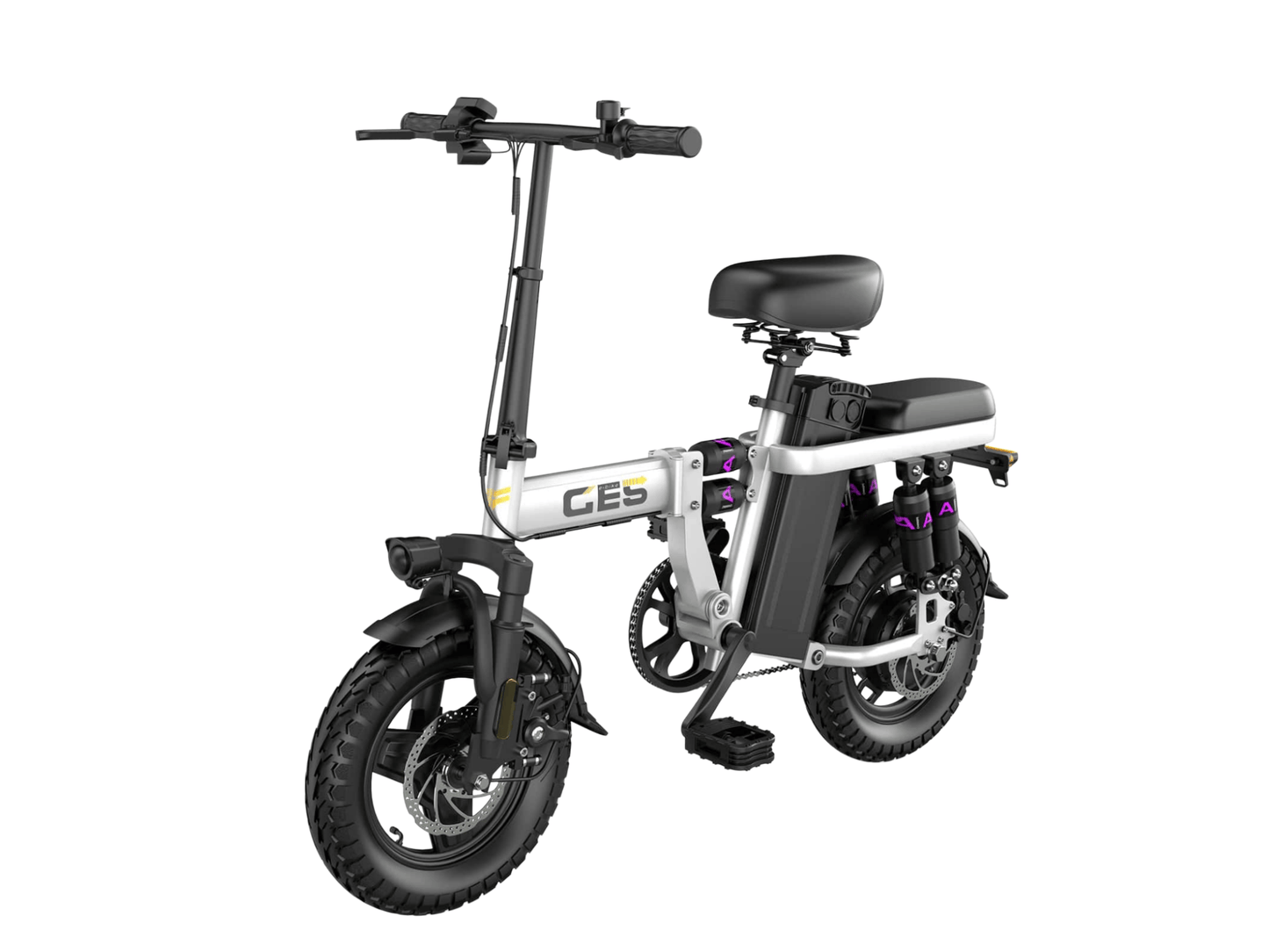 GE5|Folding e-bike|500W motor|360lbs load capacity|