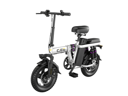 GE5|Folding e-bike|500W motor|360lbs load capacity|