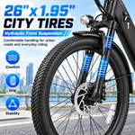SU7 350-W-Elektrofahrrad für Erwachsene