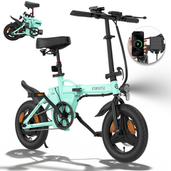 F100 Electric Folding Bike | 250W | 60 km Range | 25 km/h | 14" Tires