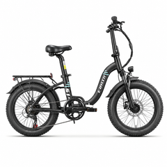S1 E-Bike  250W Motor   36V 10.4Ah Battery 20" Fat Tires   Shimano 7-Speed