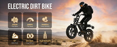 V20-52V20AH Electric Bike for Adults 20" x 4.0, Removable Battery 52V 15/20Ah, 160/190 Km Range, Double Suspension Electric Bicycle, 7 Speed Ebike