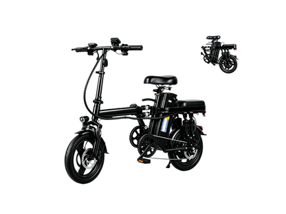 Foldable Electric Bike for Adults, 800W Peak Motor,20MPH Ebike, 30 Miles Range, 48V15Ah RemovableBattery, 3 Riding Modes