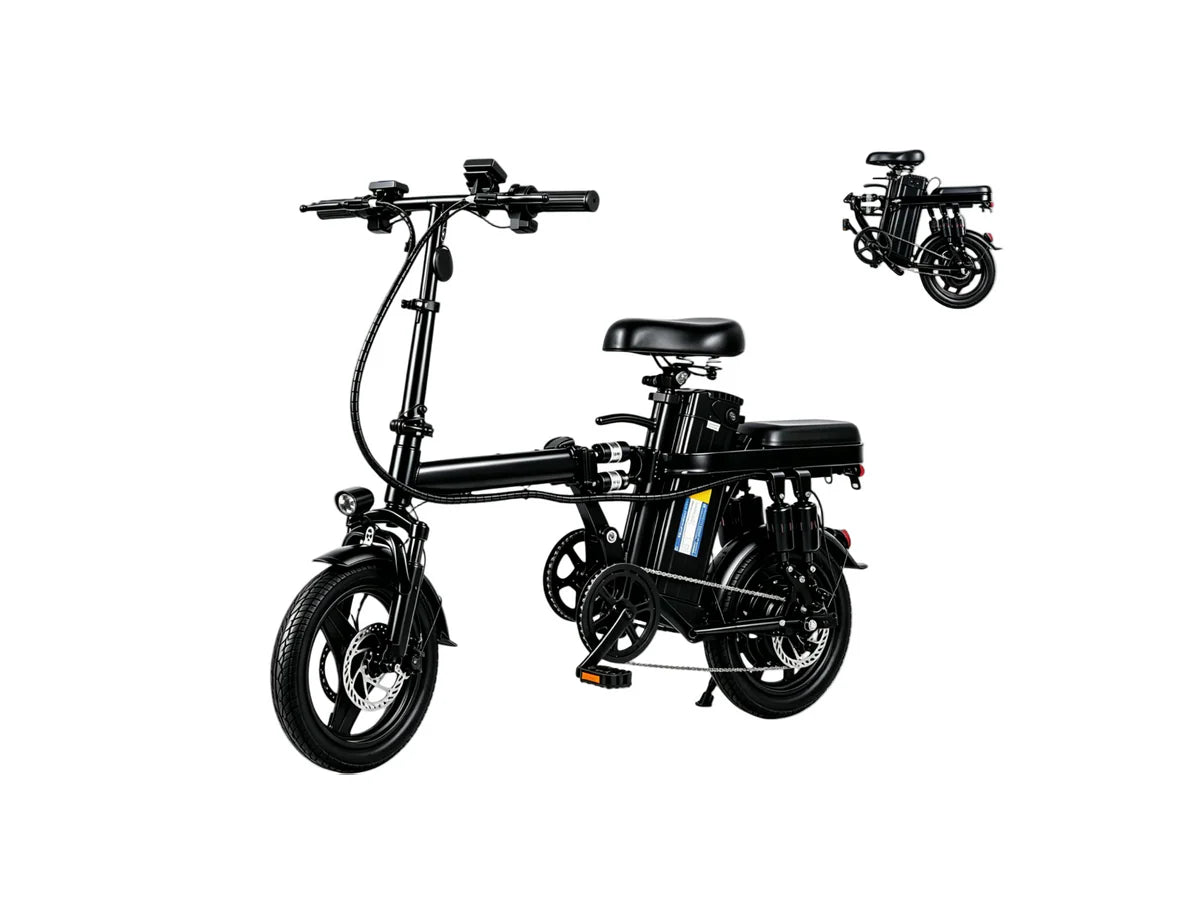 Foldable Electric Bike for Adults, 800W Peak Motor,20MPH Ebike, 30 Miles Range