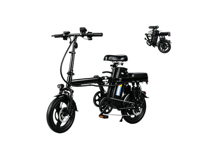 Foldable Electric Bike for Adults, 800W Peak Motor,20MPH Ebike, 30 Miles Range