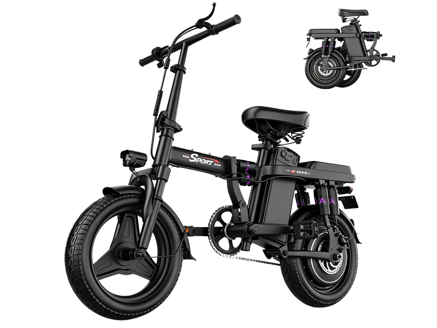 F12 Electric Bike | 500W | 48V 15AH | 30 Miles | 25 MPH