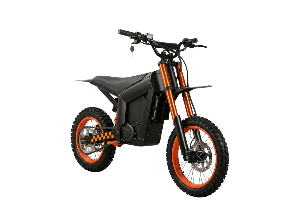 M01 2000W Off-Road E-Motorcycle with Dual Suspension