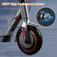 T1 Electric Scooter for Adults, 350W Motor 15 Miles Foldable and Portable