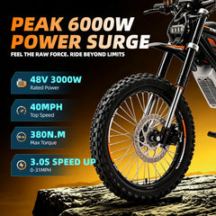 D-600 2500W motor |48V 42.4Ah | 60km/h