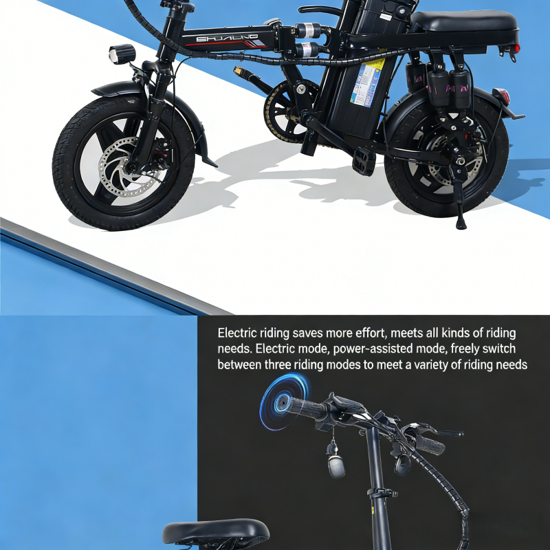 A10 14-inch Electric Bike| 800W | 48V 15Ah