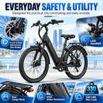 SU7 350-W-Elektrofahrrad für Erwachsene