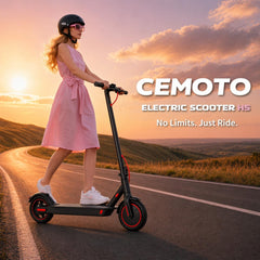 T1 Electric Scooter for Adults, 350W Motor 15 Miles Foldable and Portable