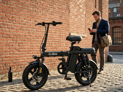 GS5|Folding e-bike|700W motor|32miles|20mph|